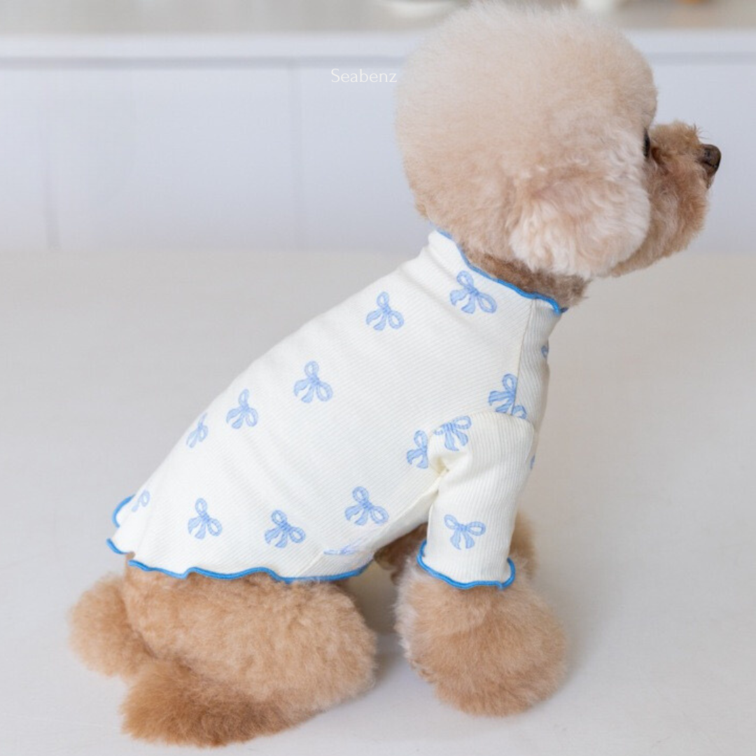 Ribbon Ruffle Snuggle Shirt