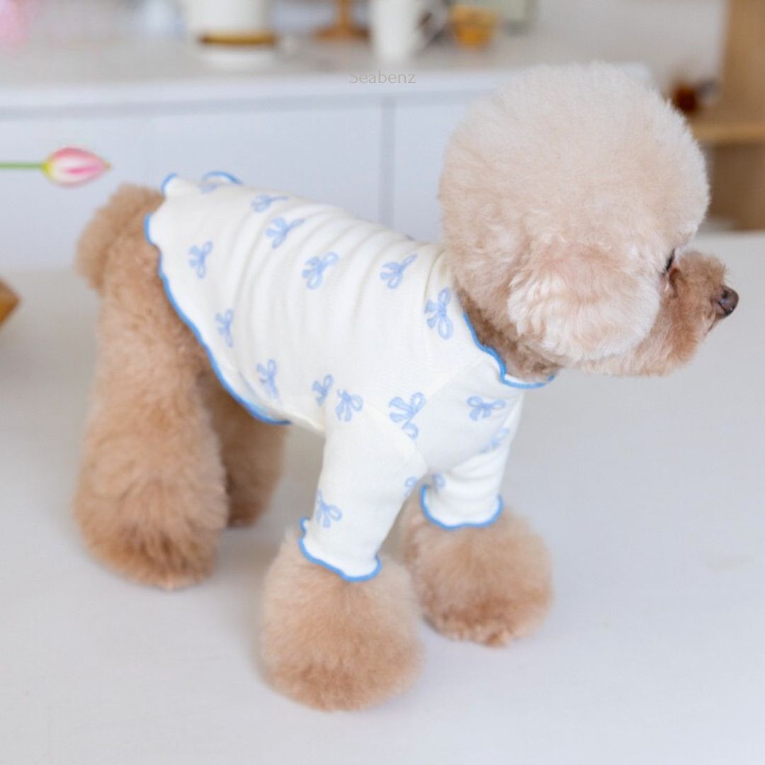 Ribbon Ruffle Snuggle Shirt