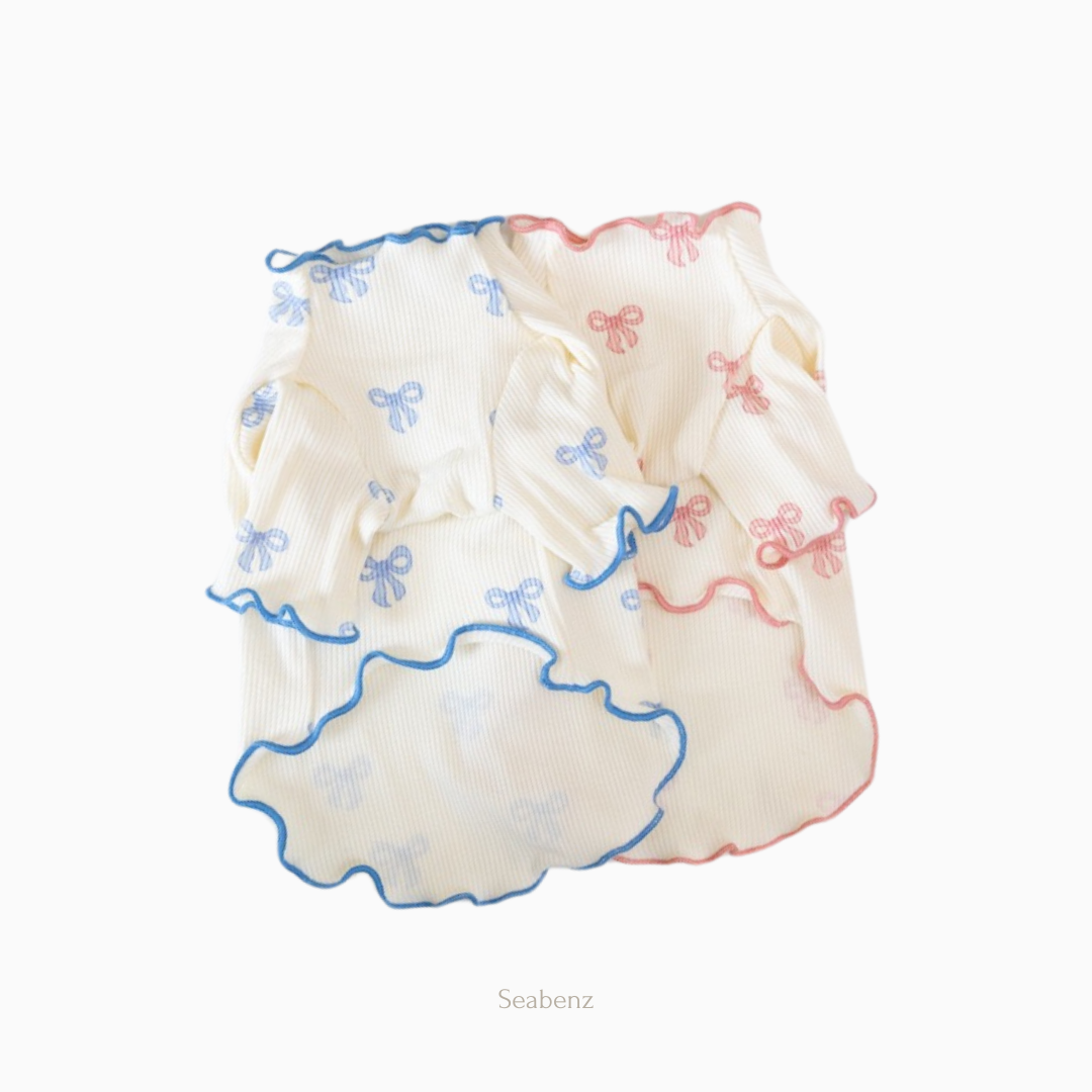 Ribbon Ruffle Snuggle Shirt