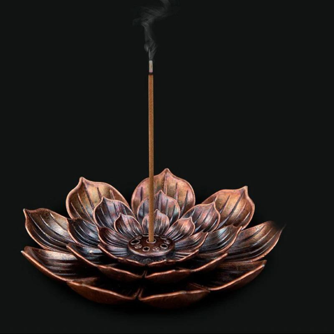 Buddhism Lotus Incense Burner