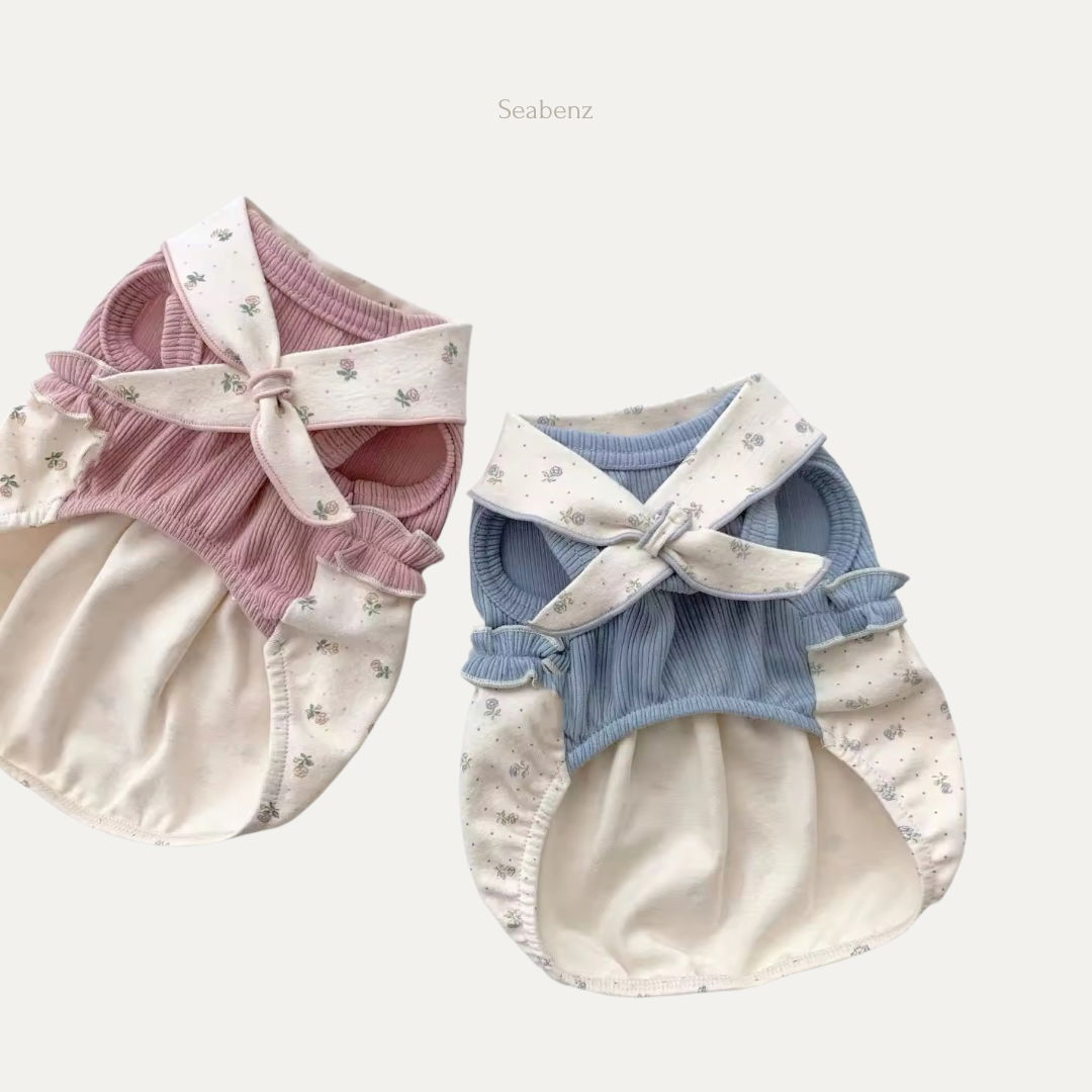 Floral Scarf Pet Clothing