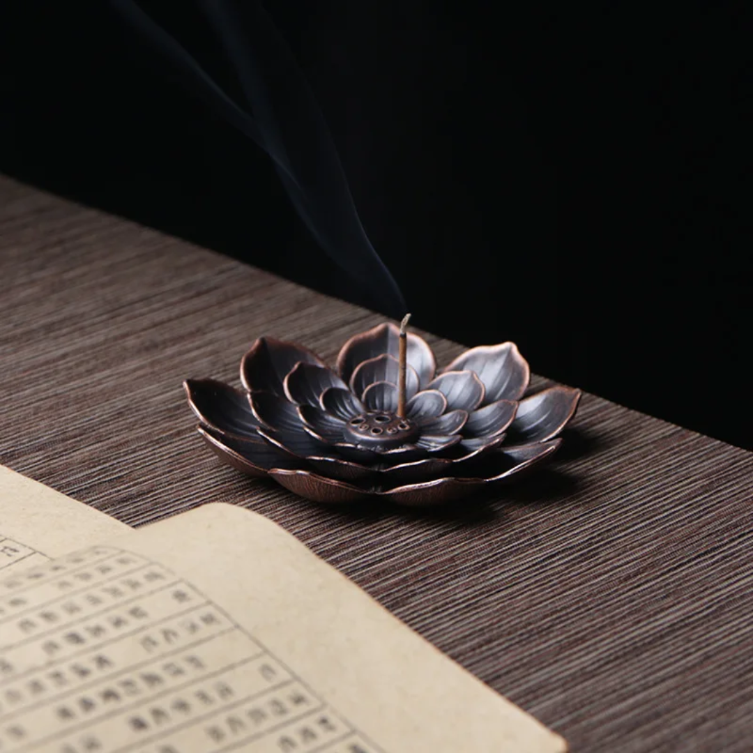 Buddhism Lotus Incense Burner