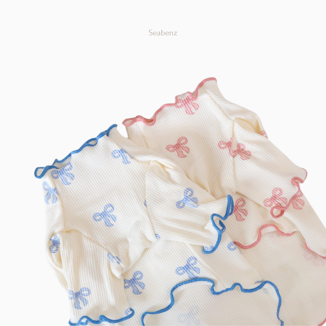 Ribbon Ruffle Snuggle Shirt