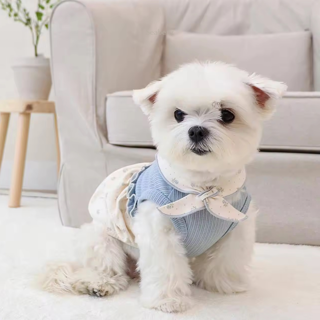 Floral Scarf Pet Clothing