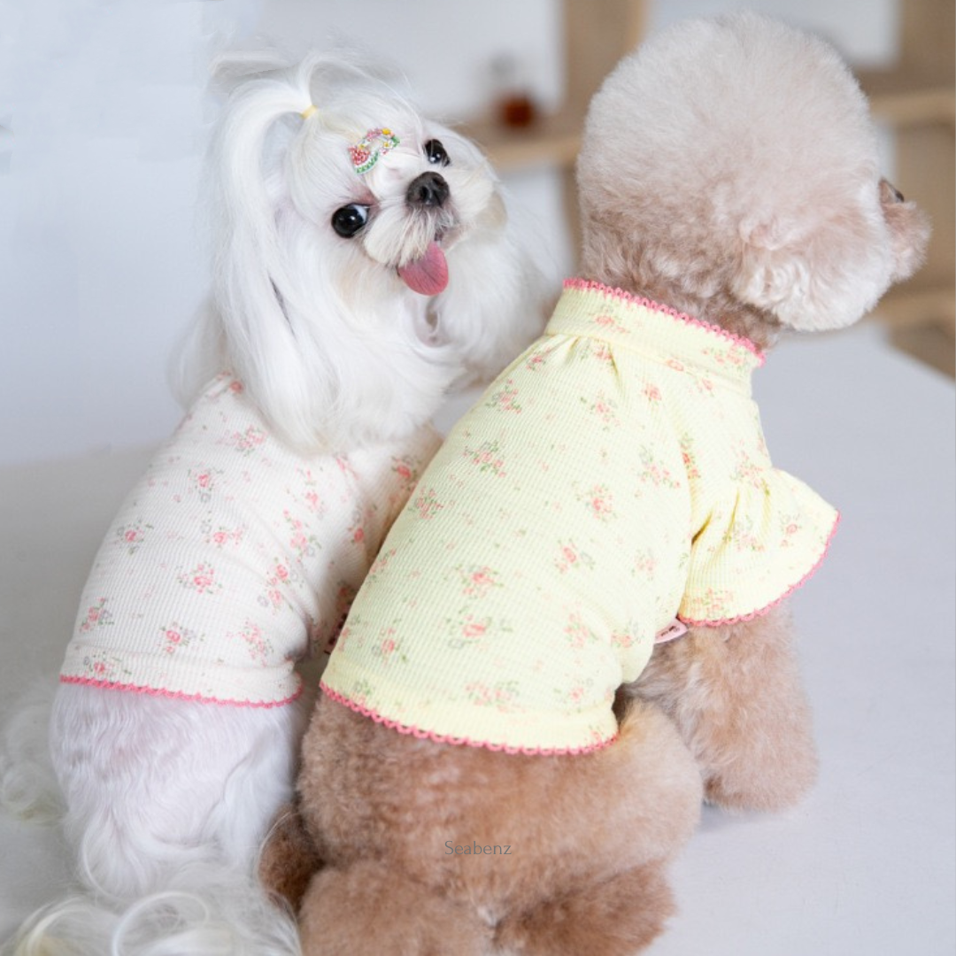 Monica Floral Pet Clothing