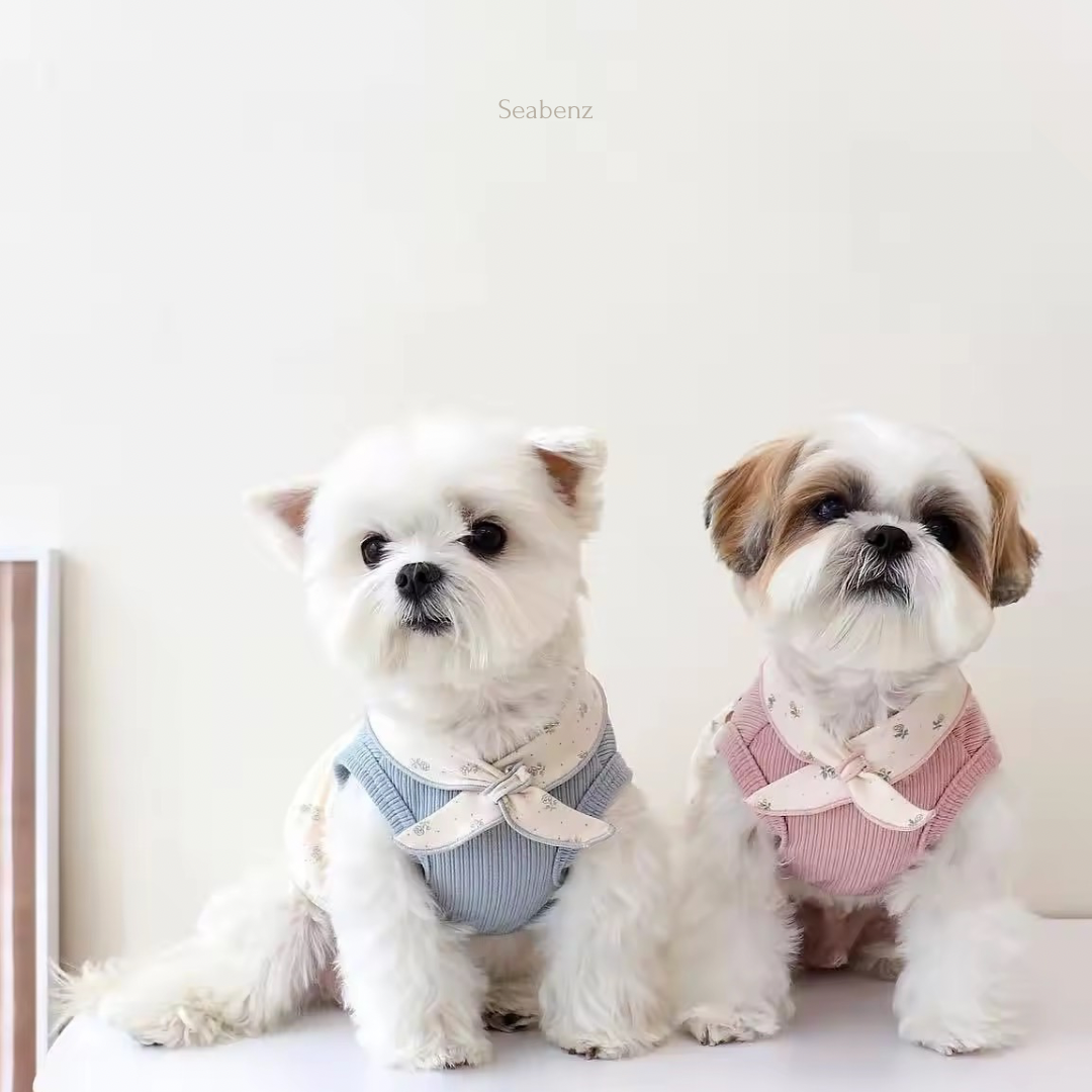 Floral Scarf Pet Clothing