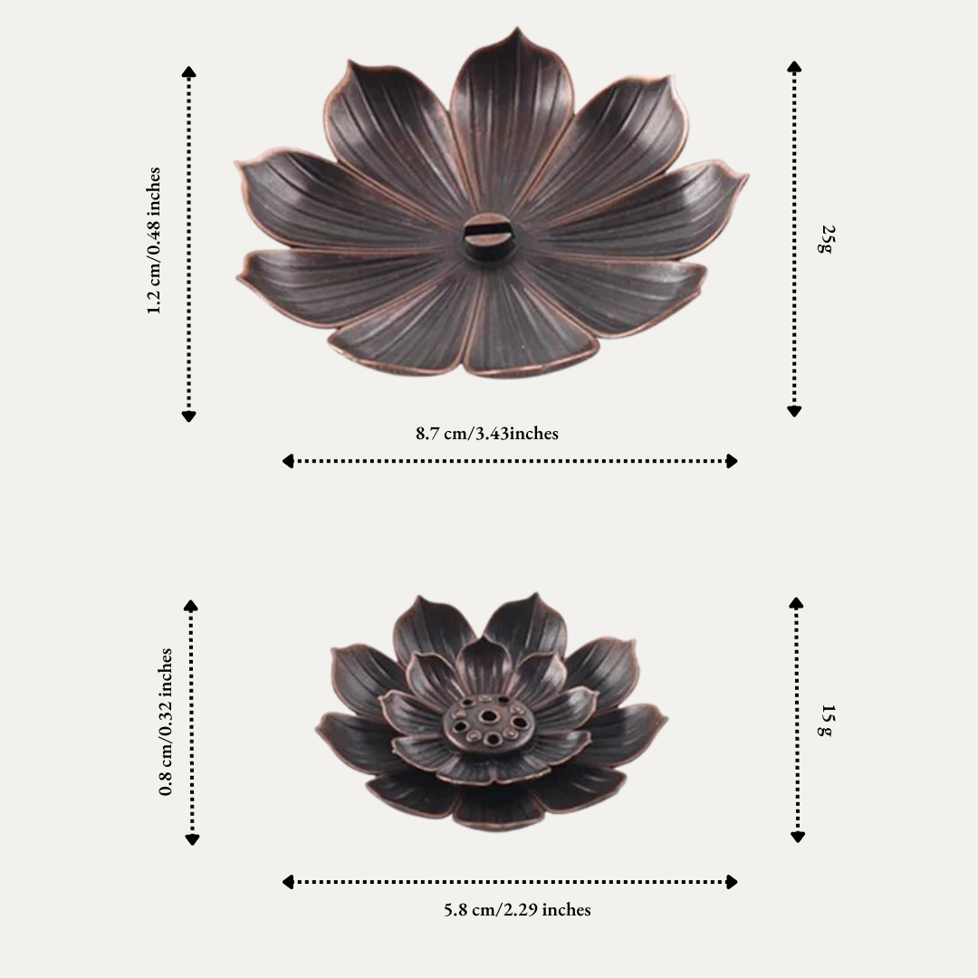 Buddhism Lotus Incense Burner