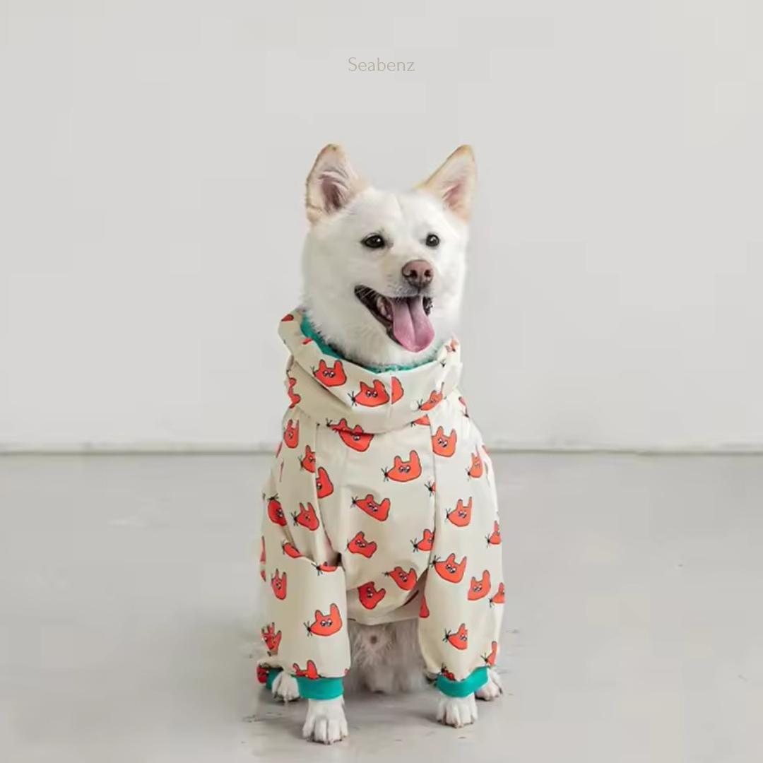 Mahodara Pet Waterproof  Raincoat