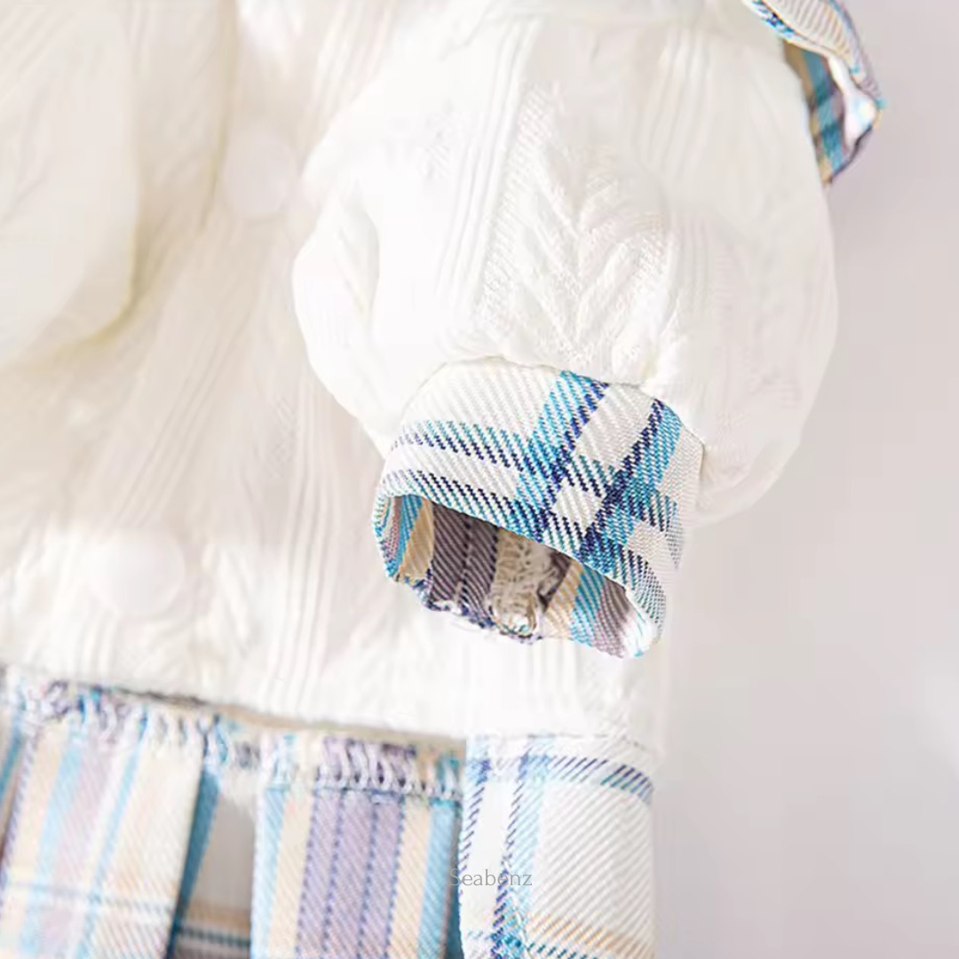 Bella Varsity Plaid Dress