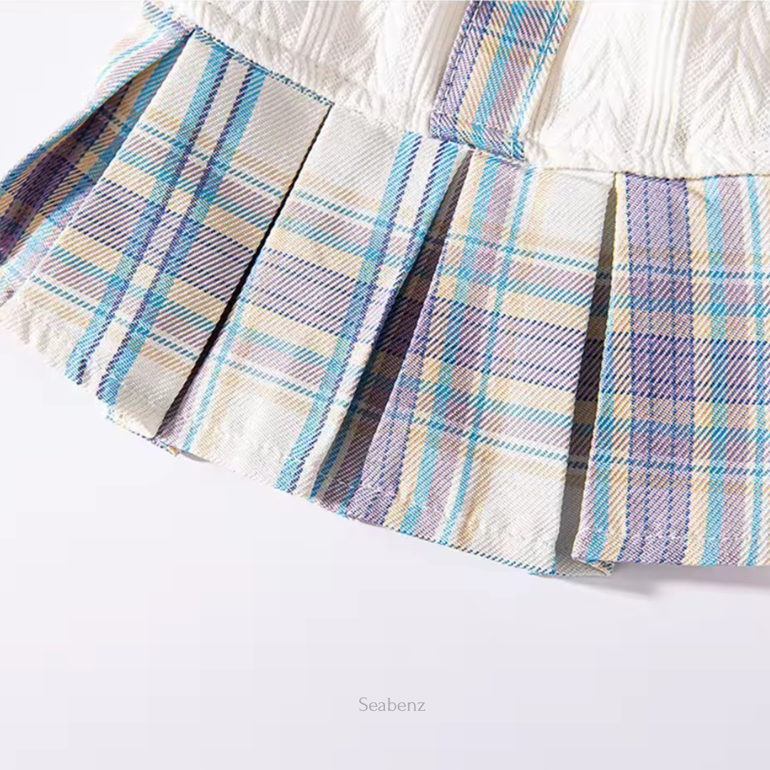 Bella Varsity Plaid Dress