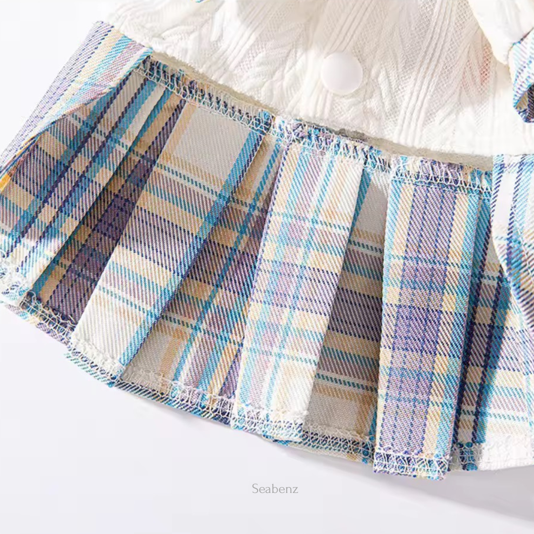 Bella Varsity Plaid Dress