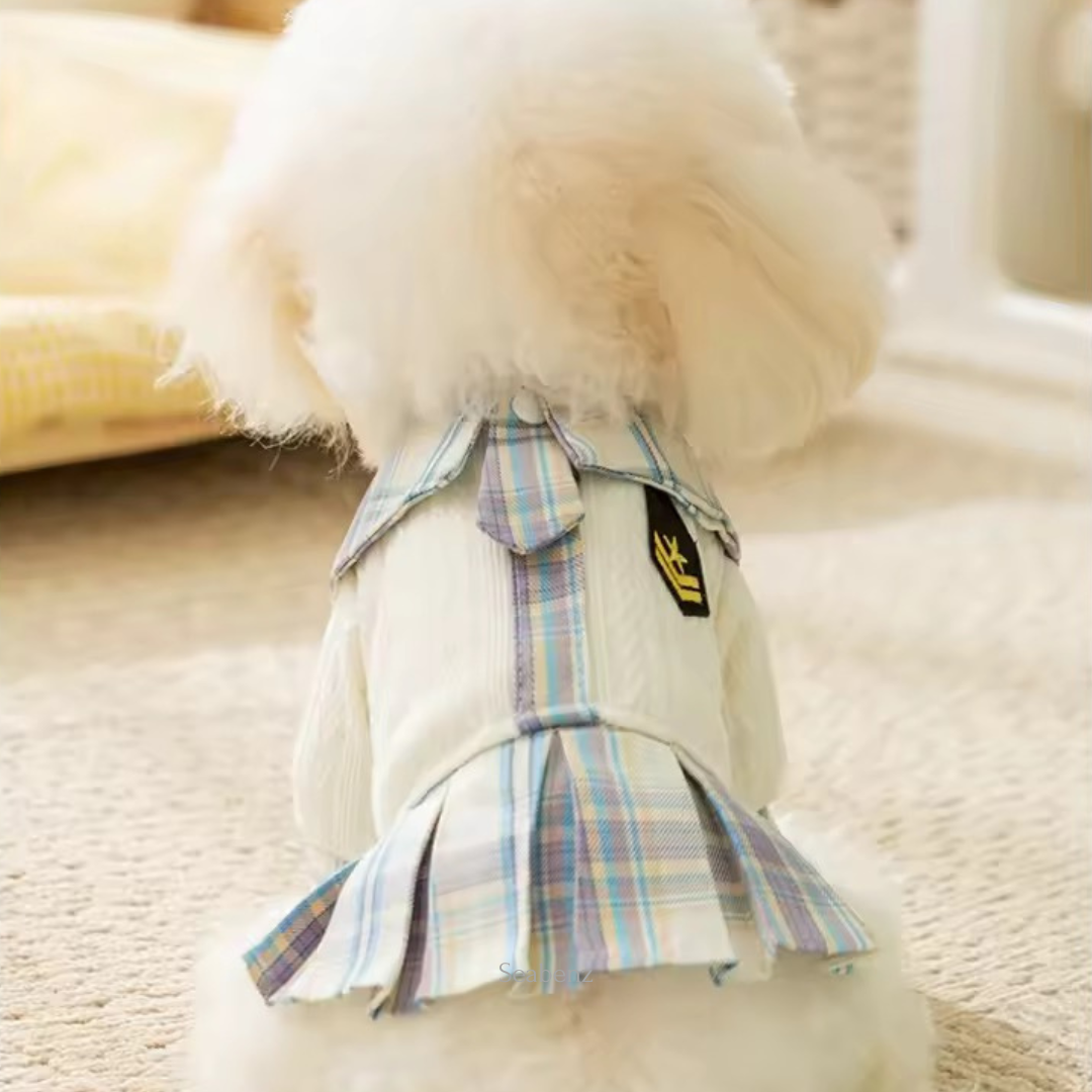 Bella Varsity Plaid Dress