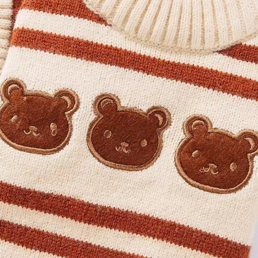 Teddy Trio Sweater