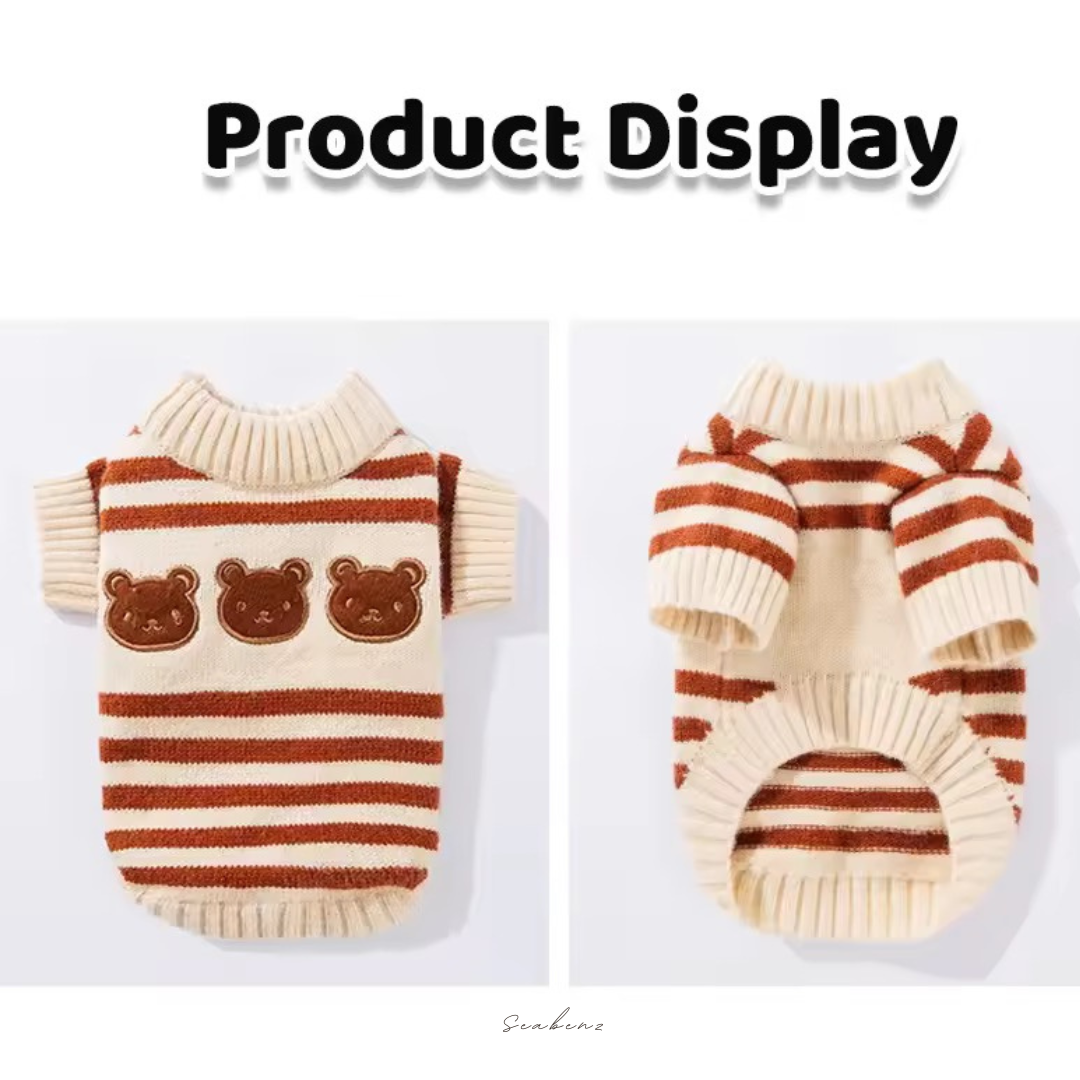 Teddy Trio Sweater